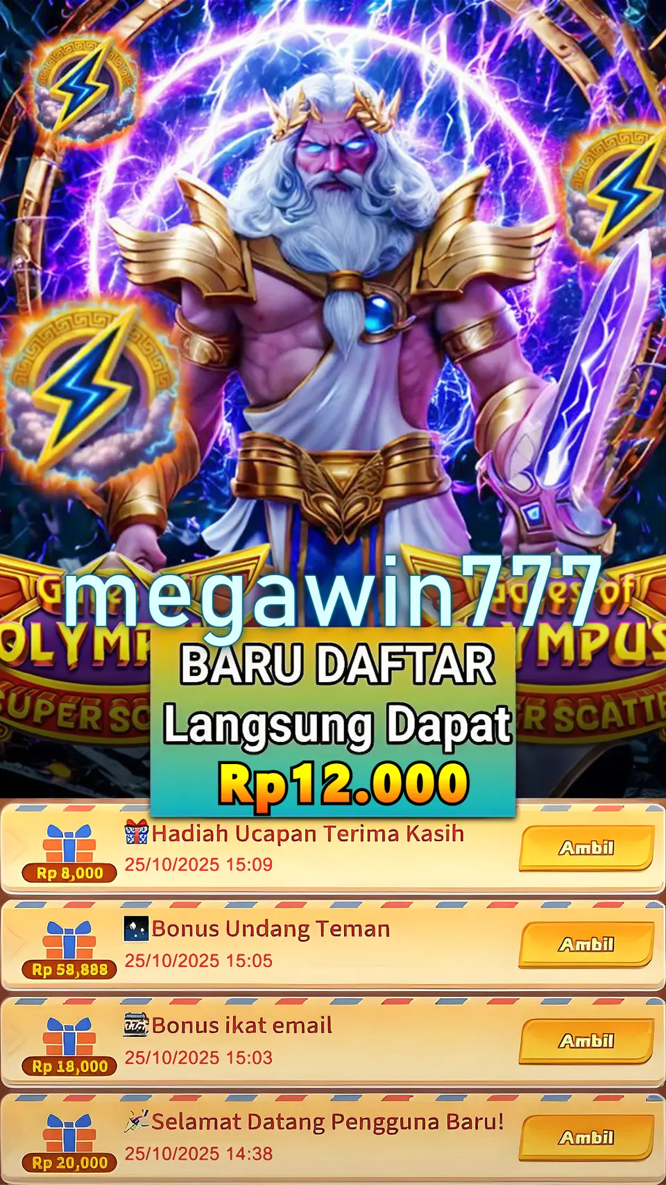 megawin777 Unduh